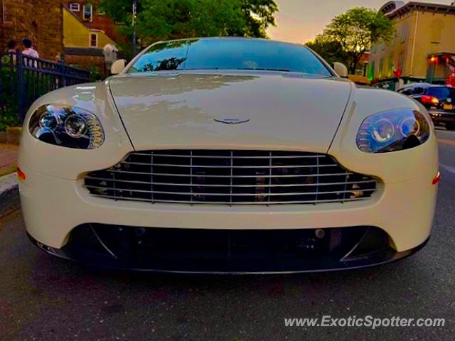 Aston Martin Vantage spotted in Bridget Water, New Jersey