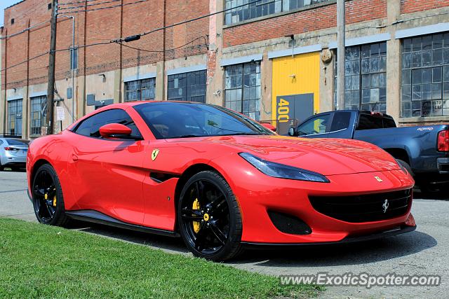 Ferrari Portofino spotted in Columbus, Ohio