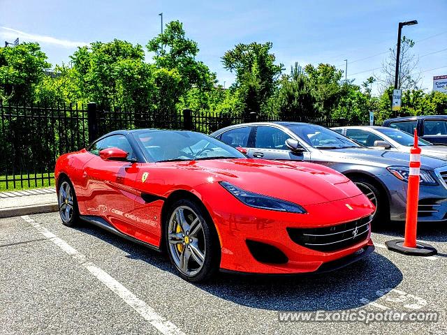 Ferrari Portofino spotted in Secaucus, New Jersey