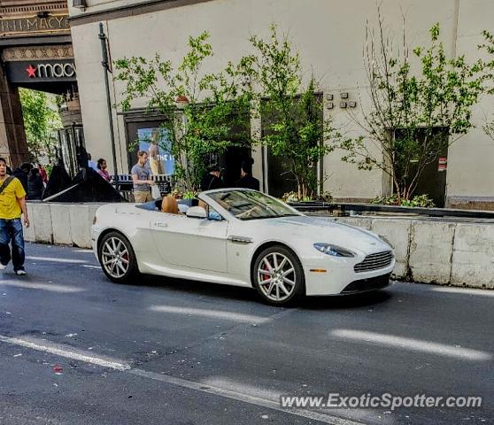 Aston Martin Vantage spotted in Manhattan, New York