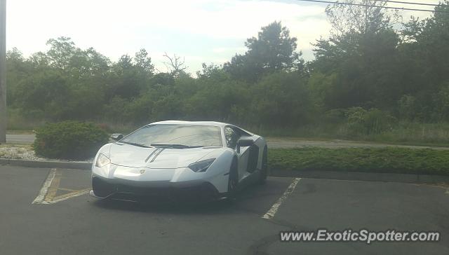 Lamborghini Aventador spotted in Brick, New Jersey