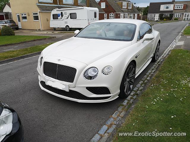 Bentley Continental spotted in Hartlepool, United Kingdom
