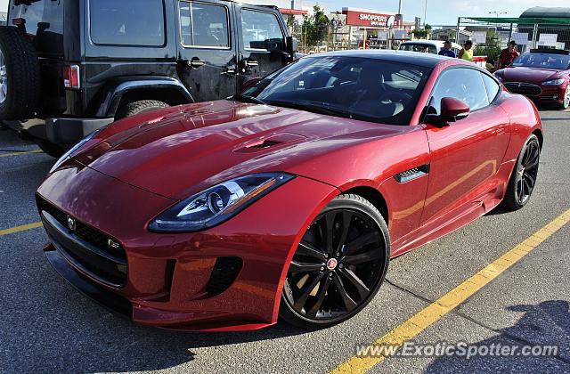 Jaguar F-Type spotted in Winnipeg, Canada