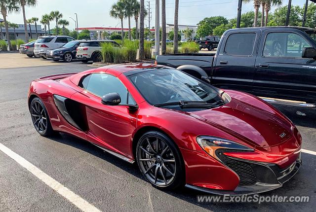 Mclaren 650S spotted in Jacksonville, Florida