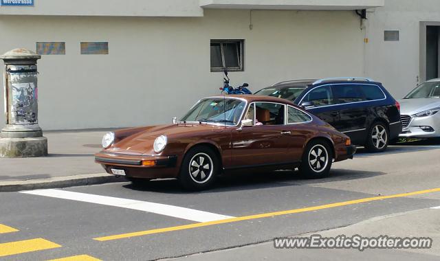 Porsche 911 spotted in Zürich, Switzerland