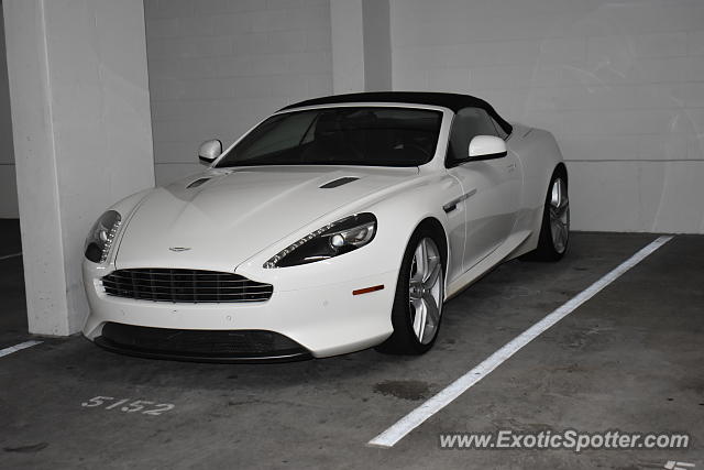 Aston Martin DB9 spotted in Honolulu, Hawaii