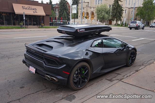 Lamborghini Huracan spotted in Edmonton, Canada