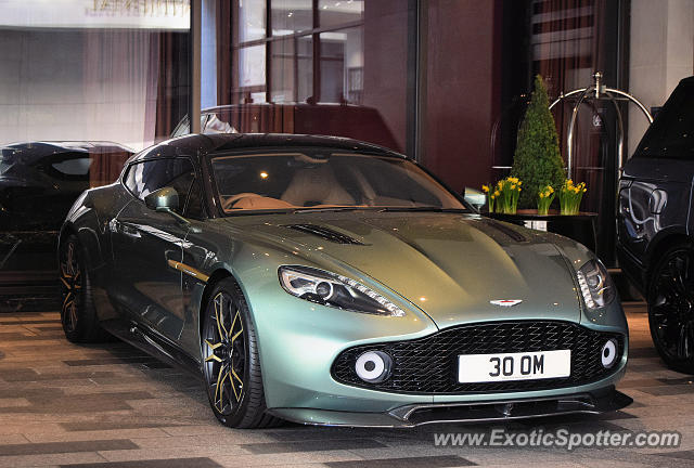 Aston Martin Zagato spotted in London, United Kingdom