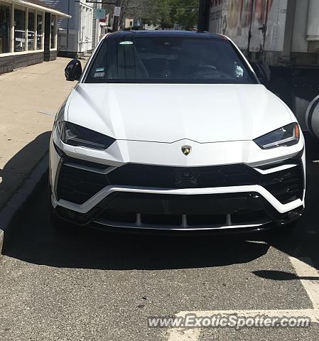 Lamborghini Urus spotted in Boston area, Massachusetts