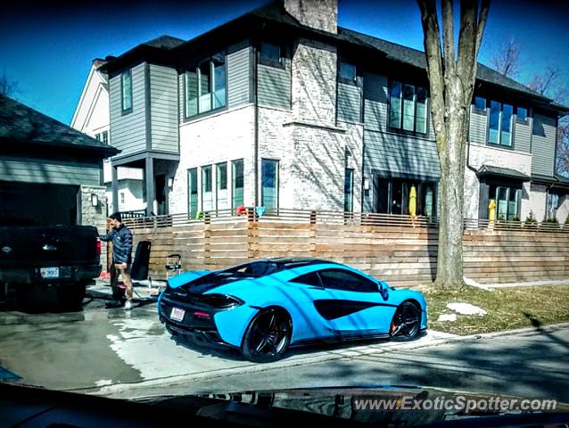 Mclaren 570S spotted in Detroit, Michigan
