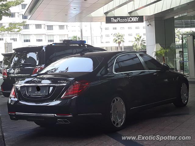Mercedes Maybach spotted in Jakarta, Indonesia
