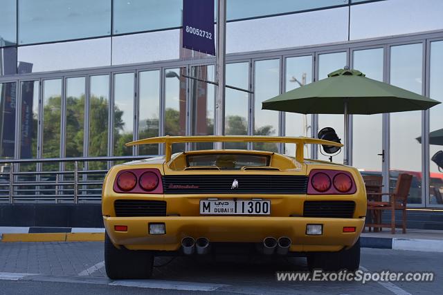 Lamborghini Diablo spotted in Dubai, United Arab Emirates