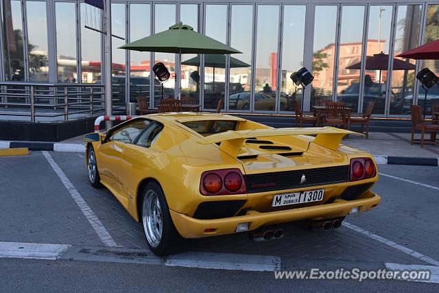 Lamborghini Diablo spotted in Dubai, United Arab Emirates