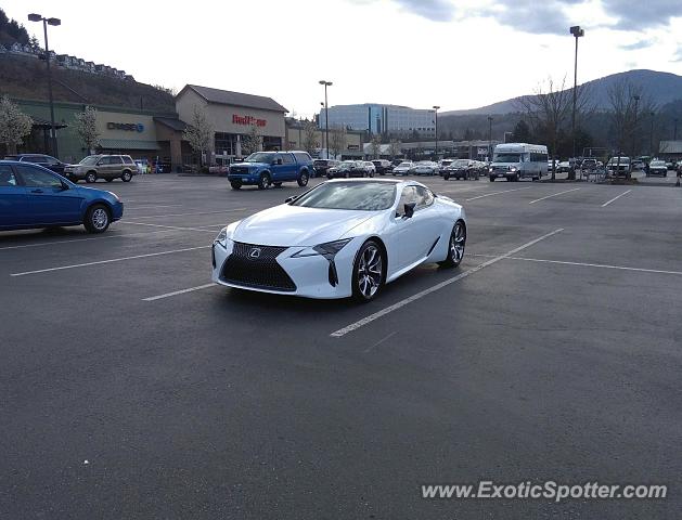 Lexus LC 500 spotted in Issaquah, Washington