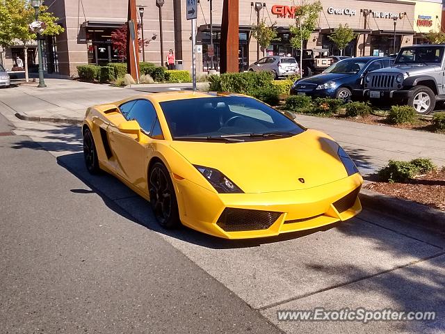 Lamborghini Gallardo spotted in Issaquah, Washington