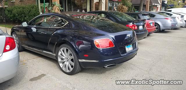 Bentley Continental spotted in Oak Park, Illinois