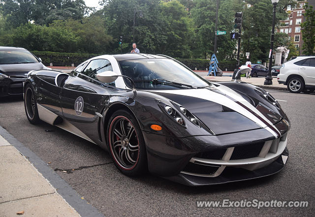 Pagani Huayra spotted in Boston, Massachusetts
