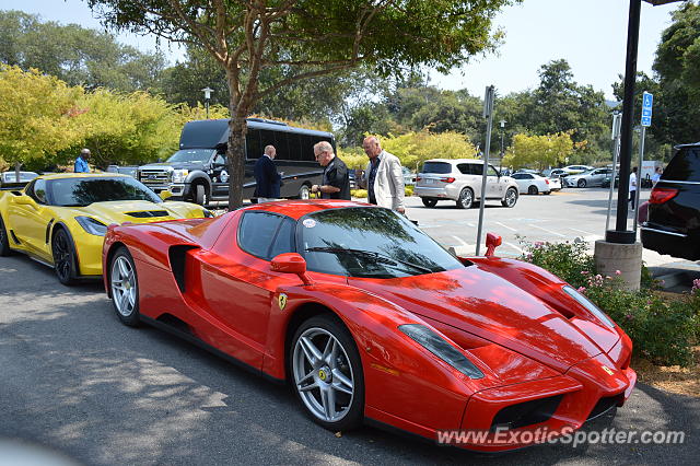 Ferrari Enzo spotted in Carmel Valley, California