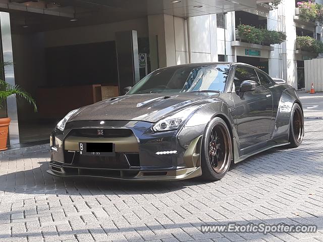 Nissan GT-R spotted in Jakarta, Indonesia