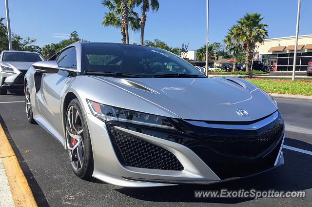 Acura NSX spotted in Jacksonville, Florida