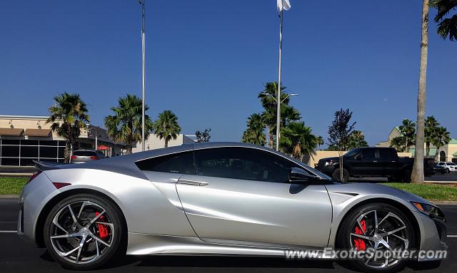 Acura NSX spotted in Jacksonville, Florida