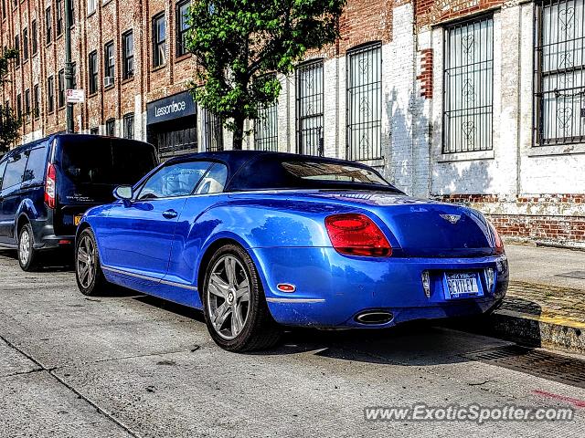 Bentley Continental spotted in Manhattan, New York