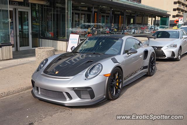 Porsche 911 GT3 spotted in Edmonton, Canada