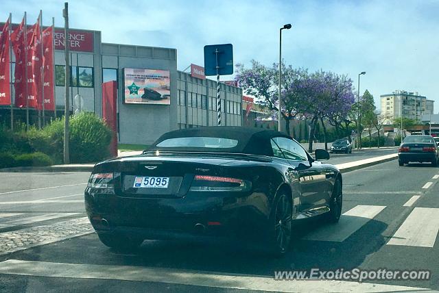 Aston Martin Virage spotted in Lisbon, Portugal