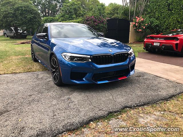 BMW M5 spotted in Coral Gables, Florida