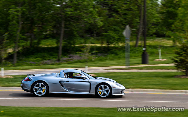 Porsche Carrera GT spotted in Prior Lake, Minnesota