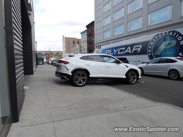 Lamborghini Urus spotted in New York, New York