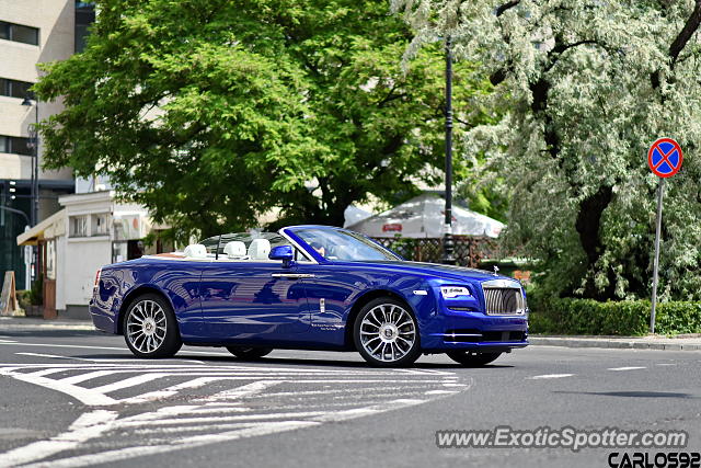 Rolls-Royce Dawn spotted in Warsaw, Poland