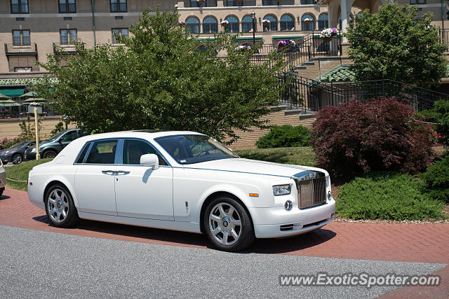 Rolls-Royce Phantom spotted in Hershey, Pennsylvania