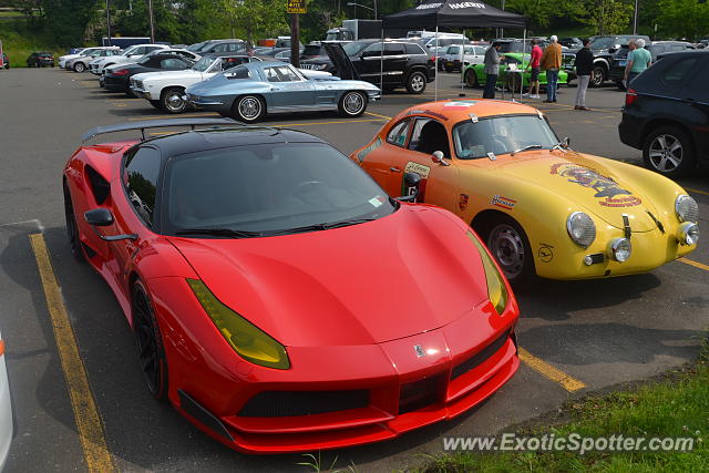 Ferrari 488 GTB spotted in Greenwich, Connecticut