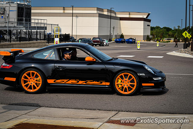 Porsche 911 GT3 spotted in Prior Lake, Minnesota