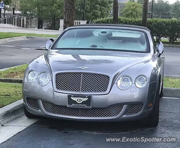 Bentley Continental spotted in Altamonte, Florida