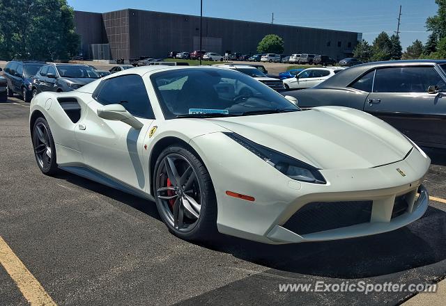 Ferrari 488 GTB spotted in Burnsville, Minnesota