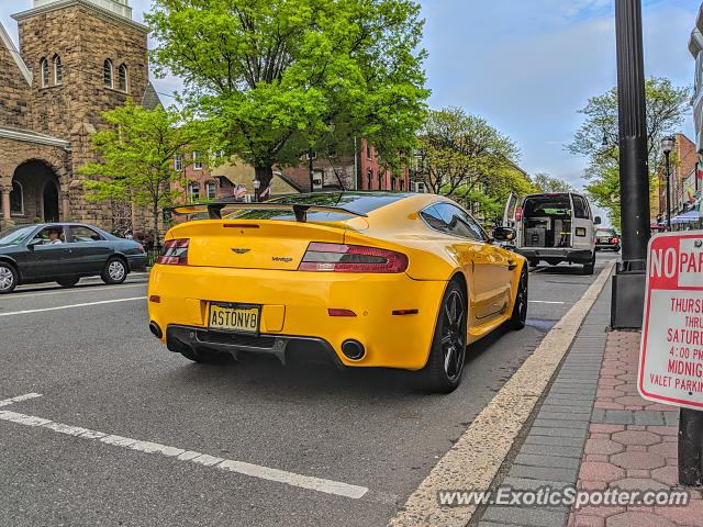 Aston Martin Vantage spotted in Somerville, New Jersey