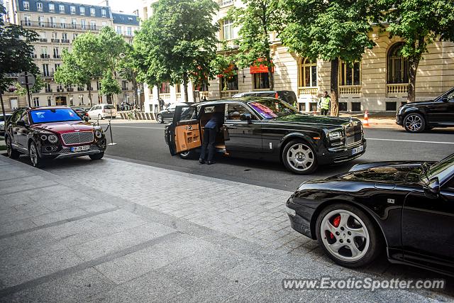 Rolls-Royce Phantom spotted in Paris, France