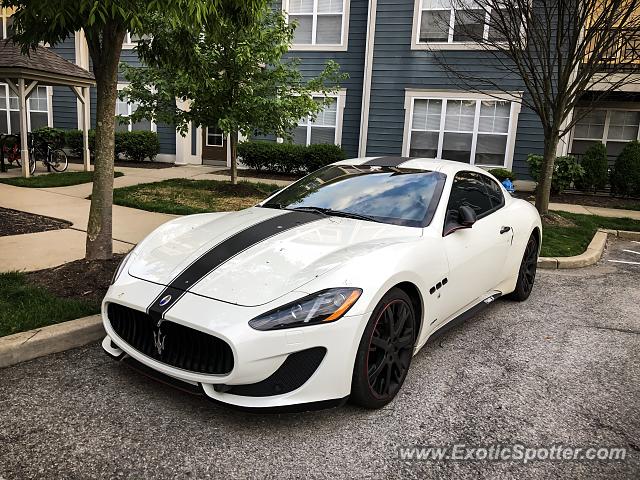 Maserati GranTurismo spotted in Bloomington, Indiana