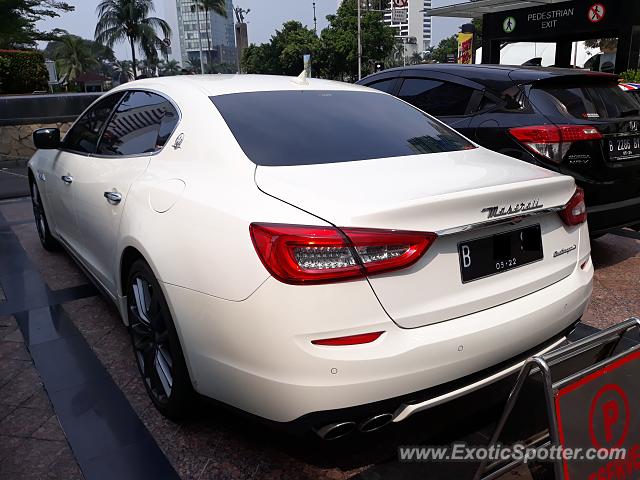 Maserati Quattroporte spotted in Jakarta, Indonesia