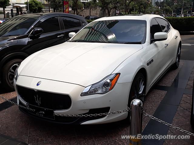 Maserati Quattroporte spotted in Jakarta, Indonesia