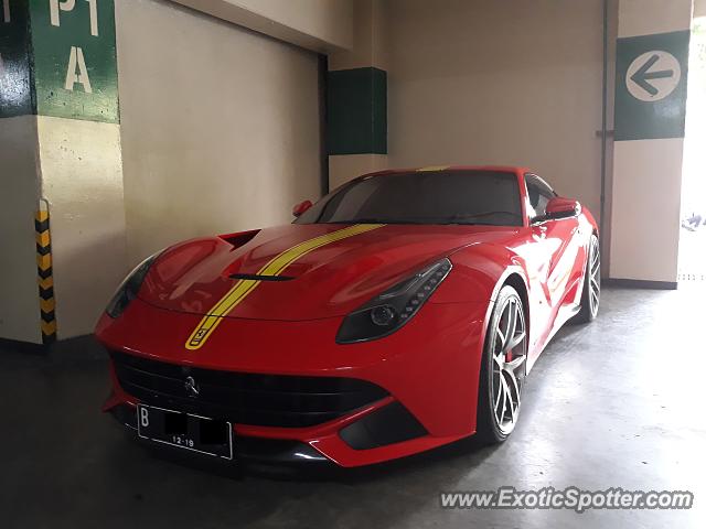 Ferrari F12 spotted in Jakarta, Indonesia