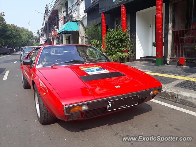 Ferrari 308 GT4 spotted in Jakarta, Indonesia