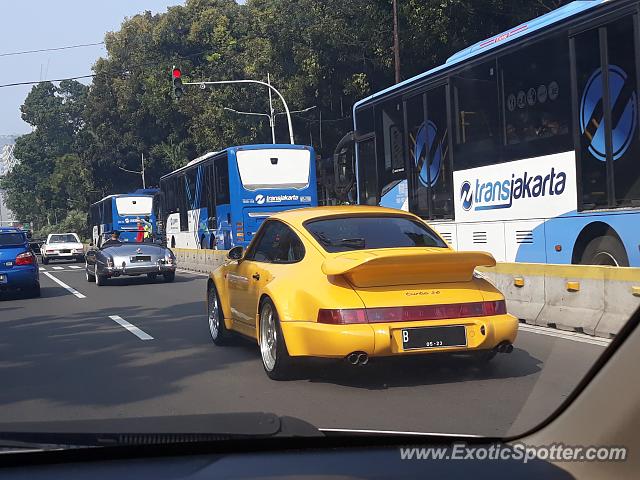 Porsche 911 Turbo spotted in Jakarta, Indonesia