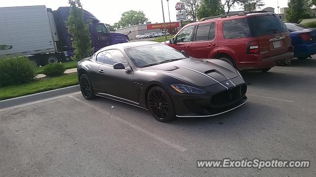 Maserati GranTurismo spotted in Lawrence, Kansas