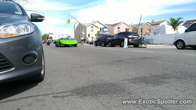 Lamborghini Huracan spotted in Long Beach, New York