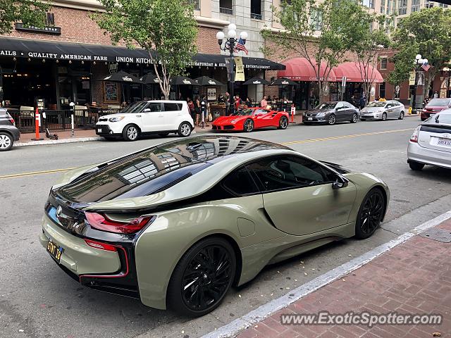 BMW I8 spotted in San Diego, United States