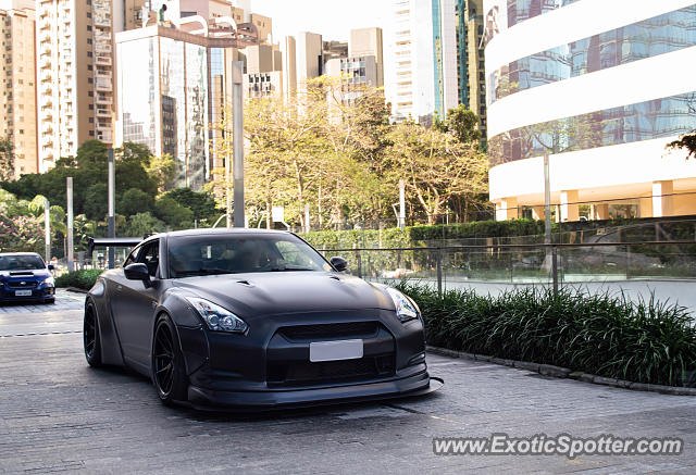 Nissan GT-R spotted in São Paulo, SP, Brazil
