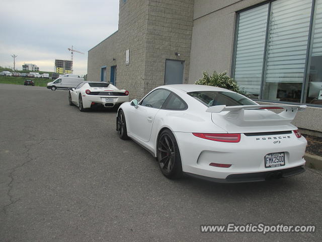 Porsche 911 GT3 spotted in Laval, Canada